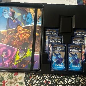 Trading Card Game Set - special edition promo card is missing as shown in pic